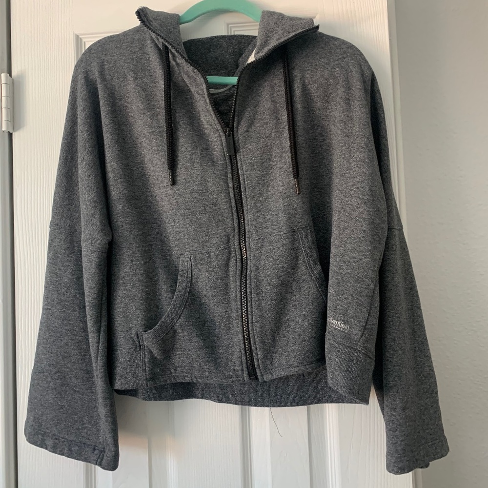 Calvin Klein zip up hoodie